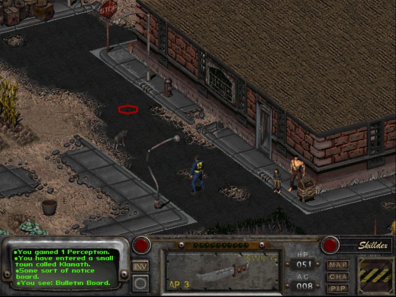 Fallout 2 PC Original 1997 Ad Authentic Windows 95 Release Video Games Promo