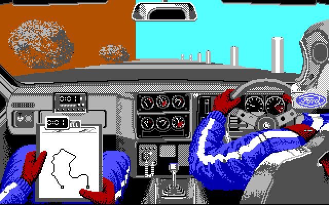 lombard-rac-rally screenshot for dos