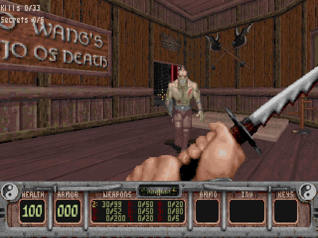 Shadow Warrior (DOS) game - Abandonware DOS