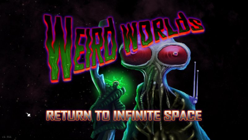 Weird Worlds: Return to Infinite Space screenshot