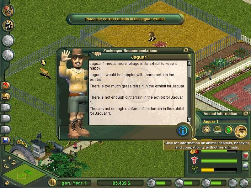 Zoo Tycoon 2 Screenshot, video game screenshot